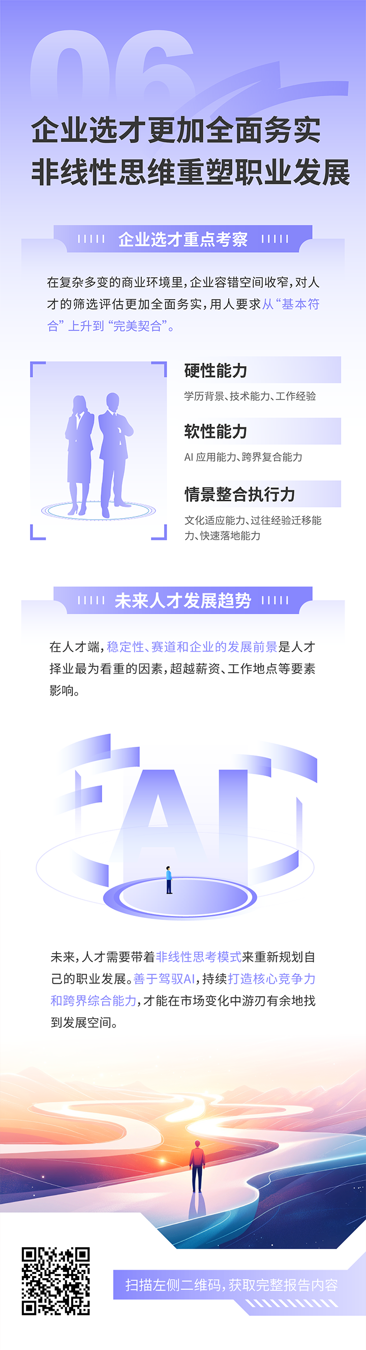 人力资源公司龙8头号玩家国际国际发布2025年人才市场洞察，趋势六为企业选才更加全面务实 非线性思维重塑职业开展